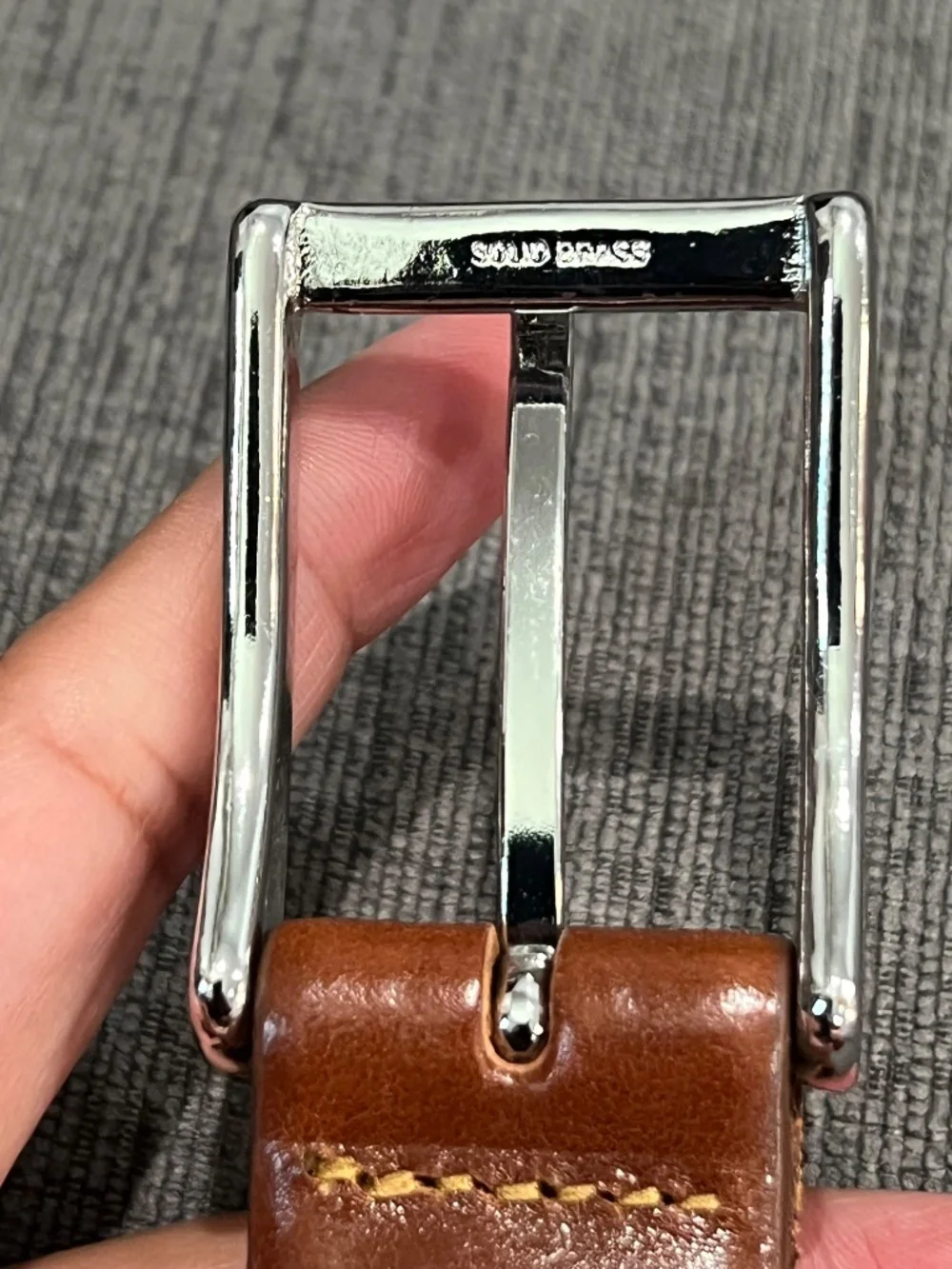 J. Crew solid brass